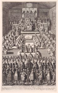 Queen Elizabeth in Parliament Met DP890178