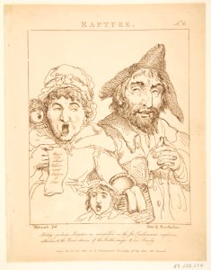 Rapture (Le Brun Travested, or Caricatures of the Passions) MET DP817201