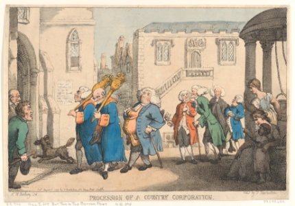 Procession of a Country Corporation MET DP872731