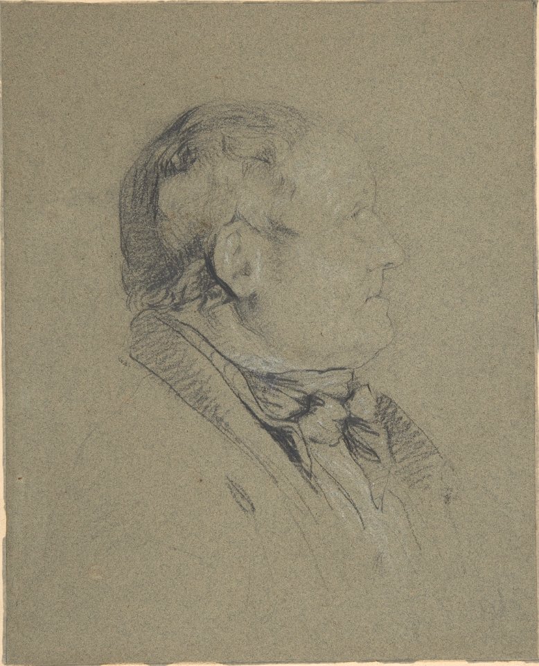 Portrait of Sam Lovill, the Porter at the Royal Academy MET DP804685
