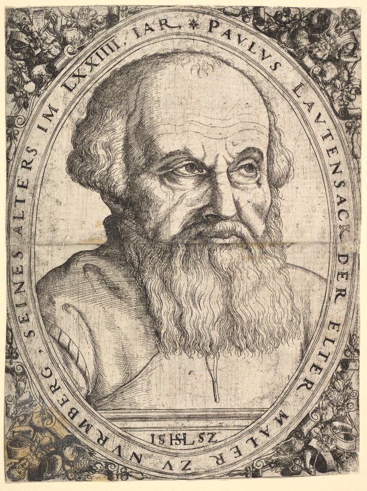 Portrait of Paulus Lautensack the Elder MET DP823136