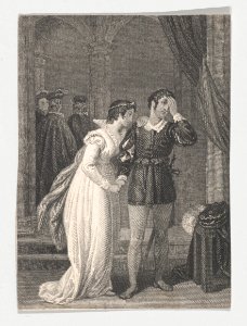 Queen Margaret and Suffolk (Shakespeare, Henry VI, Part II, Act 3, Scene 2) MET DP870120