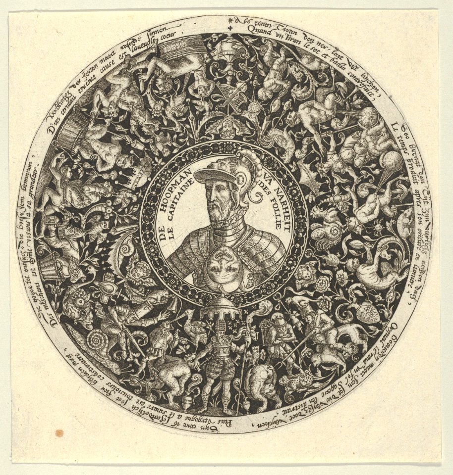 Portrait of the Duke of Alva, from a Series of Tazza Designs MET DP837266