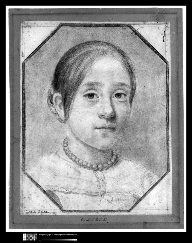 Portrait of the Artist's Daughter Agata Dolci MET 058.1R2 54O