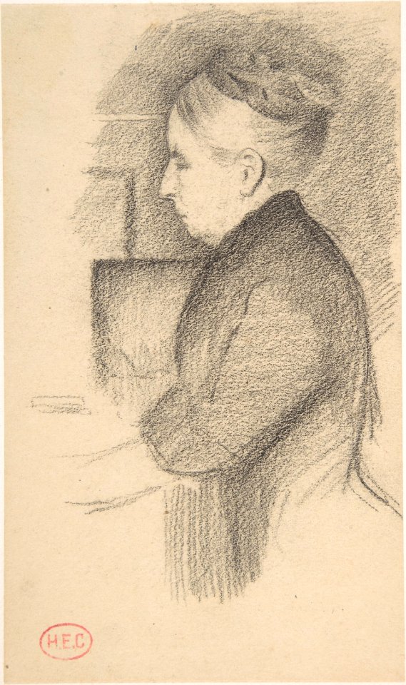 Portrait of the Artist's Mother MET DP805785