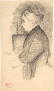 Portrait of the Artist's Mother MET DP805785