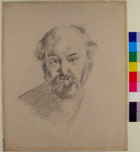 Portrait of the Artist (recto); Fragment of a Landscape Study (verso) MET 1972.118.198