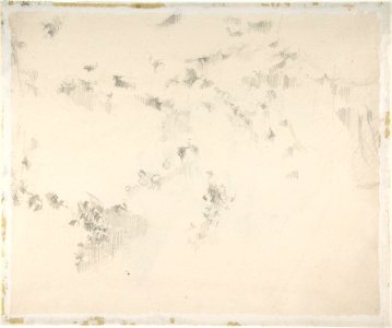 Portrait of the Artist (recto); Fragment of a Landscape Study (verso) MET DP805574