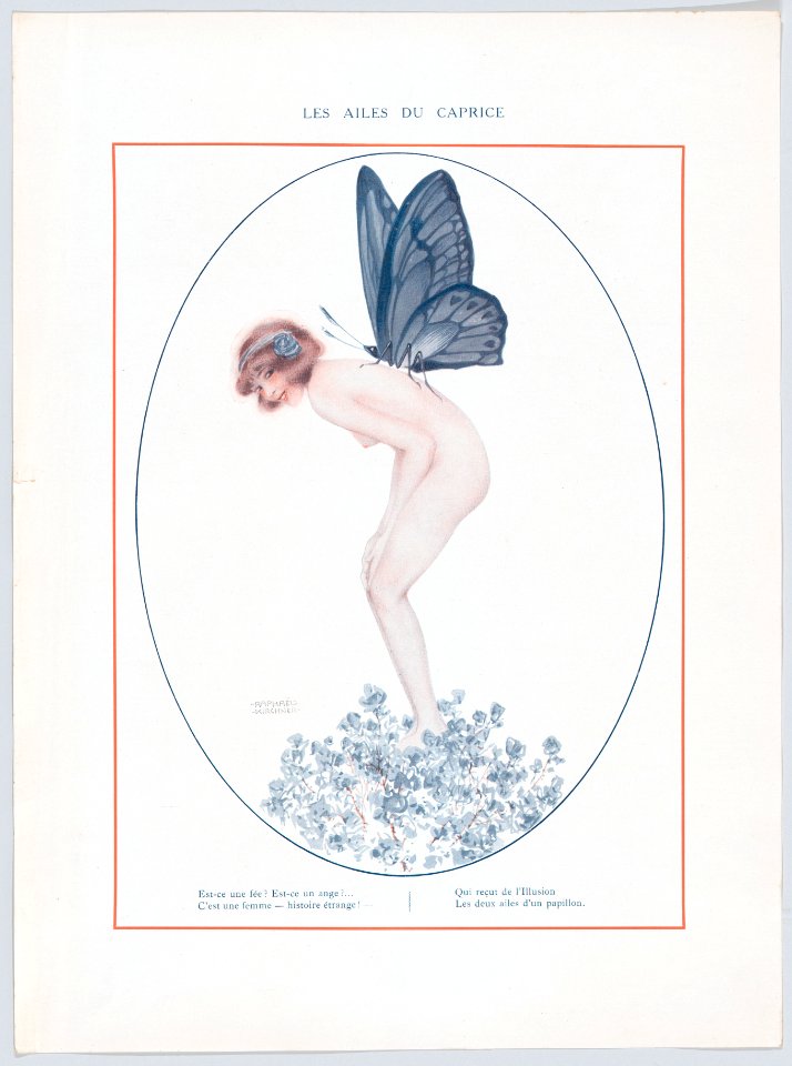 Portfolio with plates from "De la Brune à la Blonde" and other designs by Raphael Kirchner MET DP861947