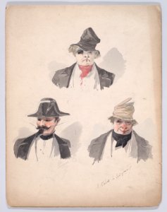 Portfolio of Characters and Types Met DP890187