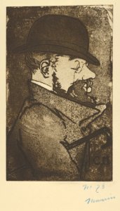 Portrait of Toulouse-Lautrec (Portrait de Toulouse-Lautrec) MET DP838470