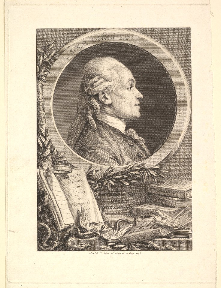Portrait of Simon-Nicolas-Henri Linguet MET DP828956