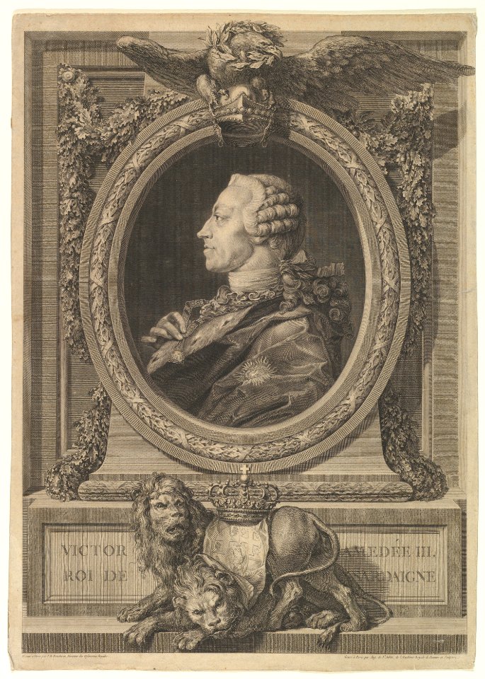 Portrait of Victor Amédée, roi de Sairdaigne MET DP829026