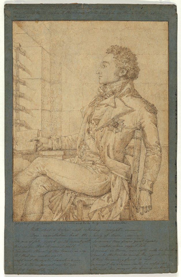 Portrait of Sir Sidney Smith in the Temple Prison MET DP852559