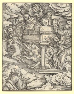 Recto of Sheet with The Clothing of the Elect, from The Apocalypse MET DP834230