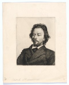Portrait of Vilhelm Hammershøi MET DP872724