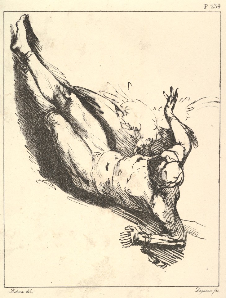 Prometheus chained, two pendentives and an egyptian Saint Marie, bound in Monuments des Arts du Dessin, volume 3, plate 234 MET DP836601