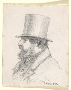 Portrait of Troyon MET DP809105
