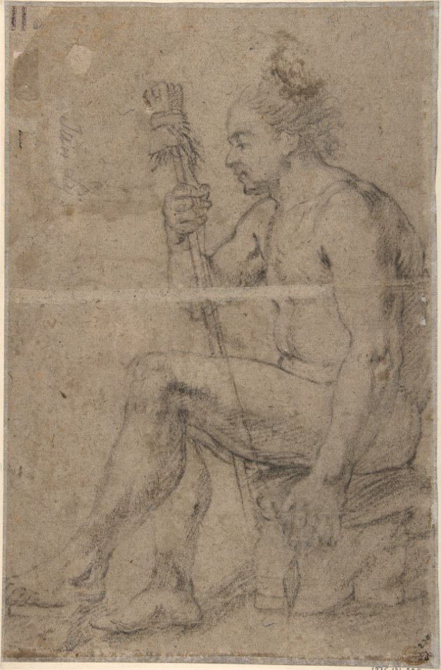 Recto- The ConcertVerso- Seated Male Nude MET DP803071