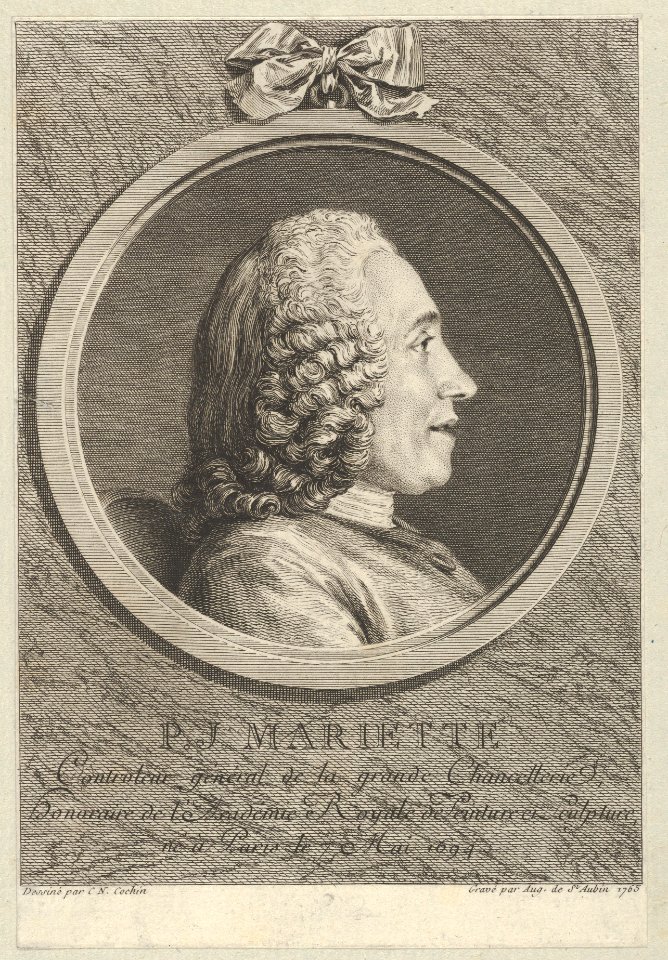 Portrait of Pierre-Jean Mariette MET DP834278