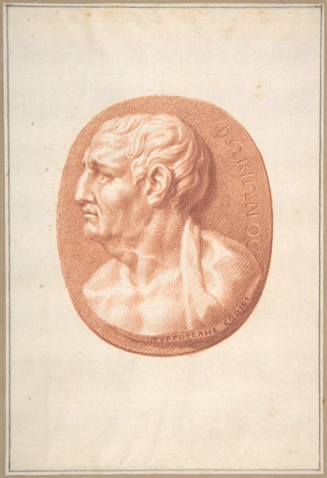 Presumed Portrait of Phocion MET DP807932