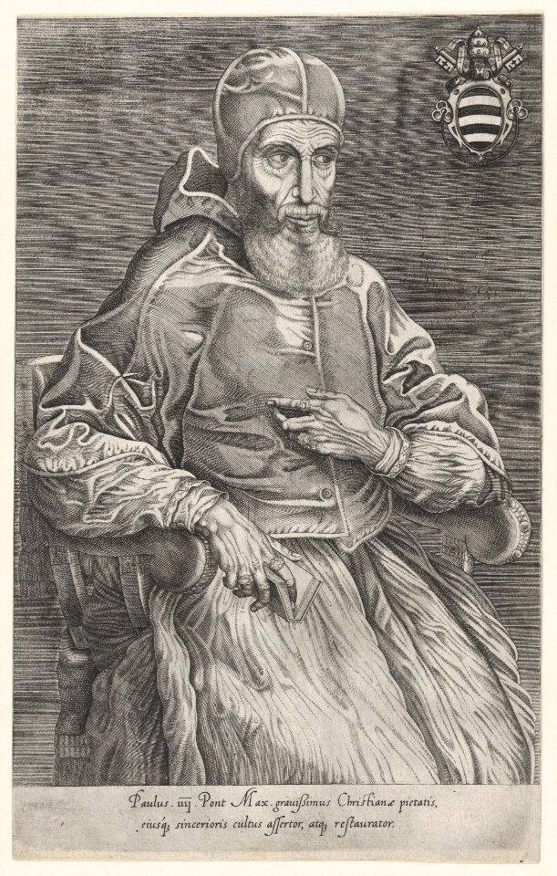 Portrait of Pope Paulus IV MET DP874188