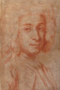 Portrait of a Man (recto); A Male Torso in Jacket and the Head of a Child (verso) MET 2002.575.1a