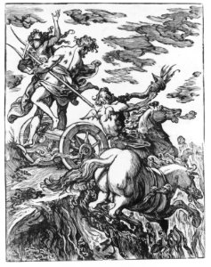 Rape of Persephone with Pluto on horseback at right MET 271258
