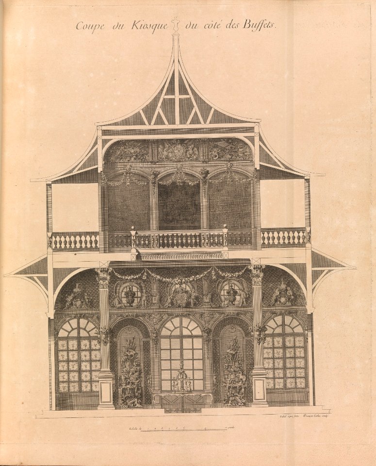 Recueil Des Plans, Élévations et Coupes Tant Géométrales qu'en Perspective Des Châteaux, Jardins, et Dépendances, Que Le Roy De Pologne Occupe en Lorraine... MET DP259952