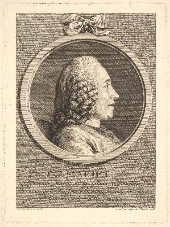 Portrait of Pierre-Jean Mariette MET DP828981