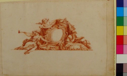 Preparatory Study for Plate 34 in "Maisons de plaisance" Vol. II MET 1986.1175.1