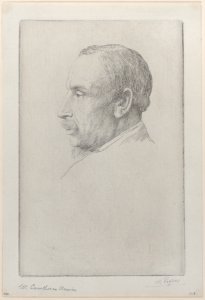 Portrait of William Cawthorne Unwin Met DP885145