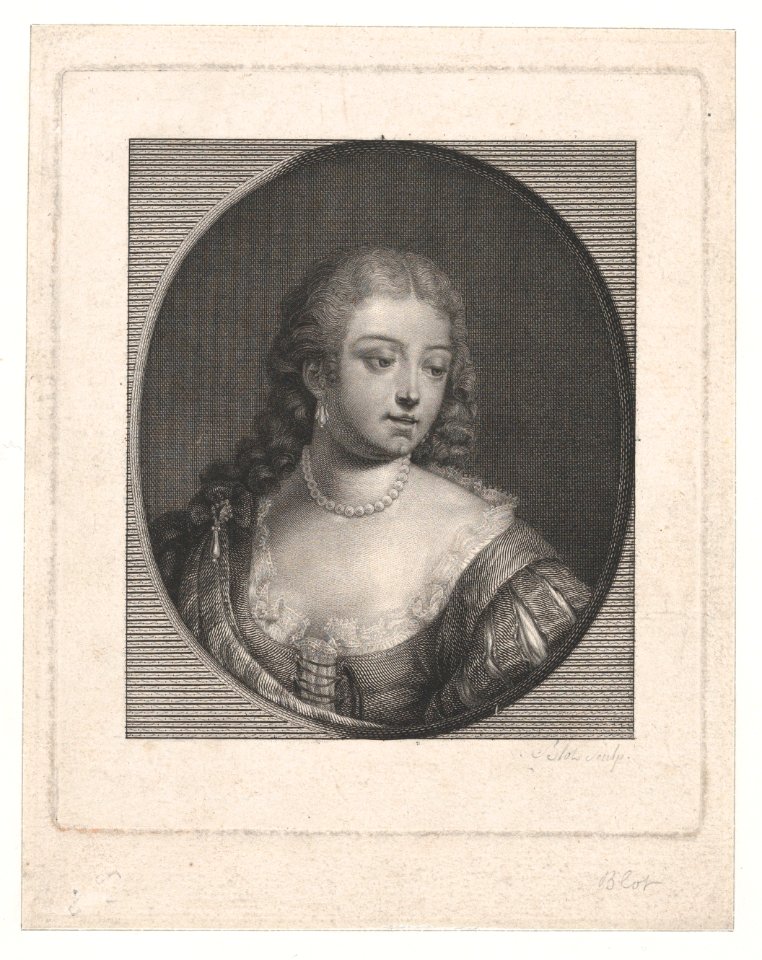 Portrait of Woman with Pearls, after Schalcken MET DP874268