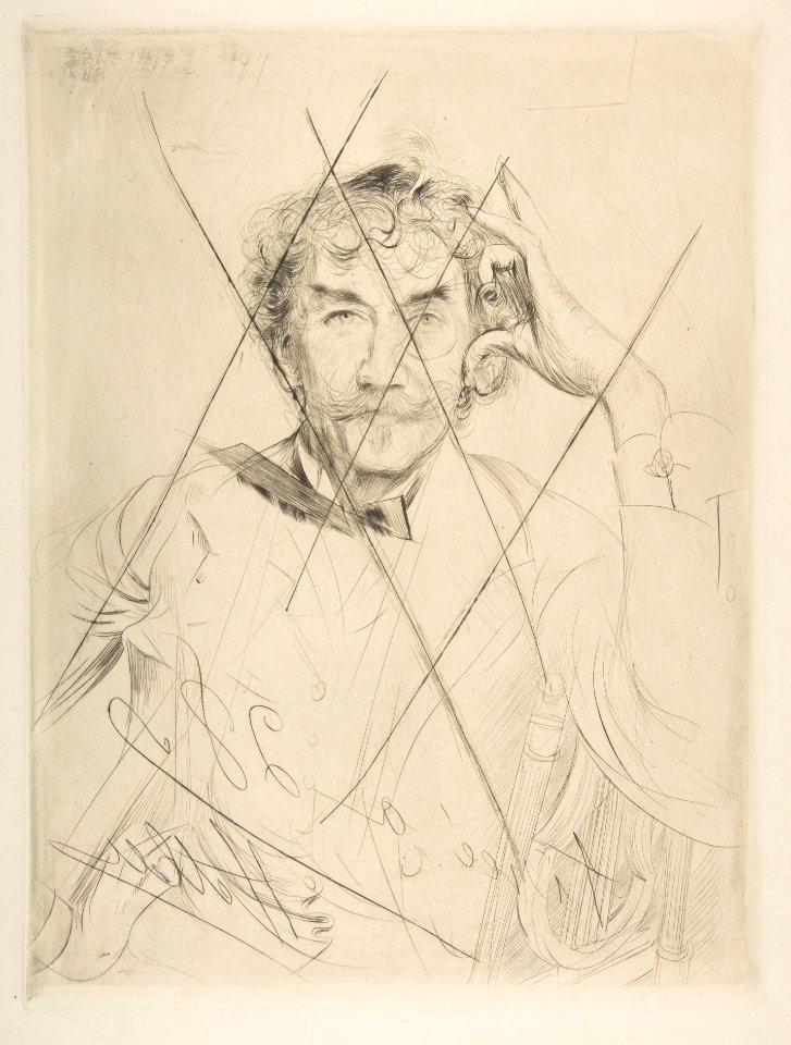 Portrait of Whistler MET DP815671