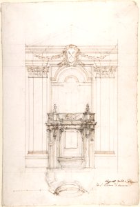 Project for a Chapel in the Church of San Ciriaco, Ancona MET DP801610