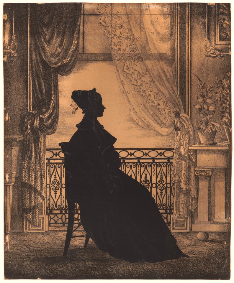 Portrait of a Woman before a Window MET DP140873