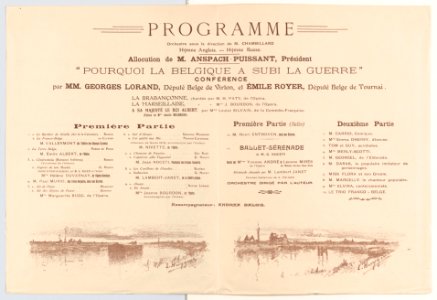 Programme for Casino de Paris Dimanche 14 Nov. 1915 Matinée Extraordinaire MET DP864094