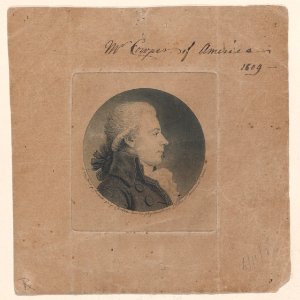 Portrait of Mr. Cowper of America, to right Met DP887377