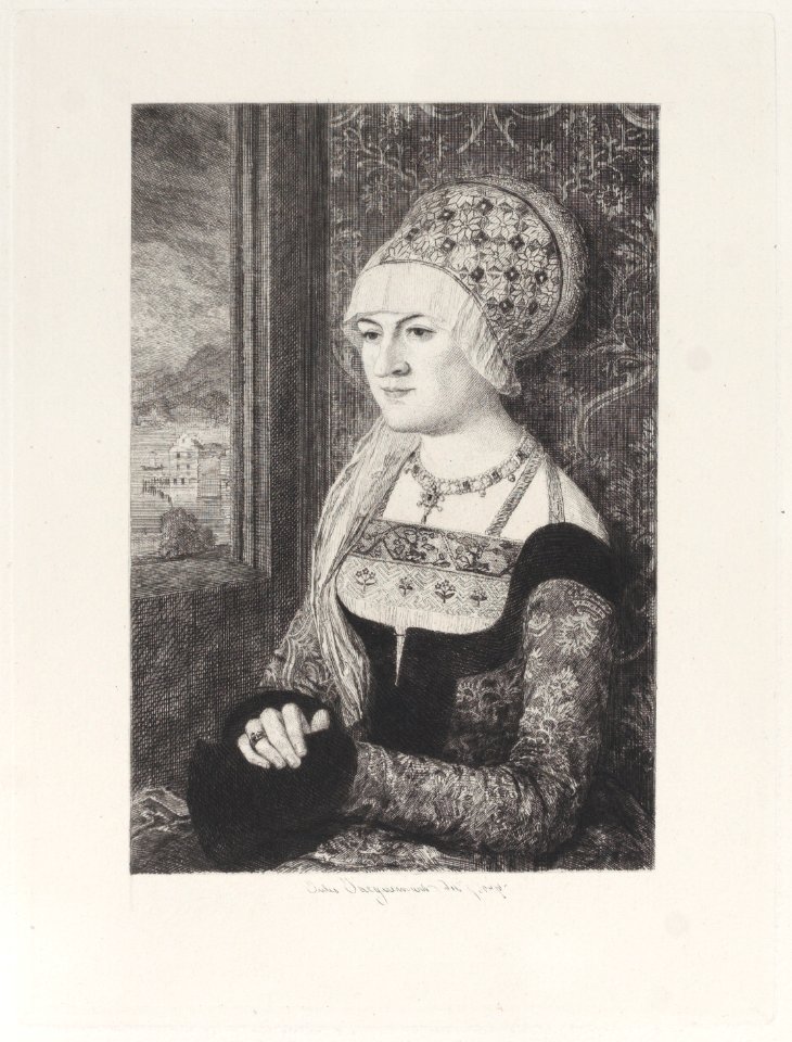 Portrait of a Woman, after Bernhard Strigel Met DP886836