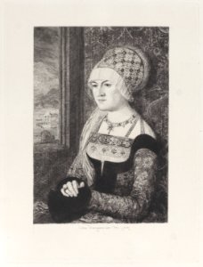 Portrait of a Woman, after Bernhard Strigel Met DP886836