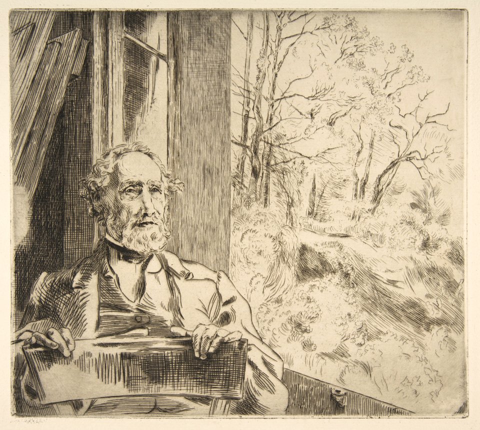 Portrait of Meyer-Heine MET DP814012