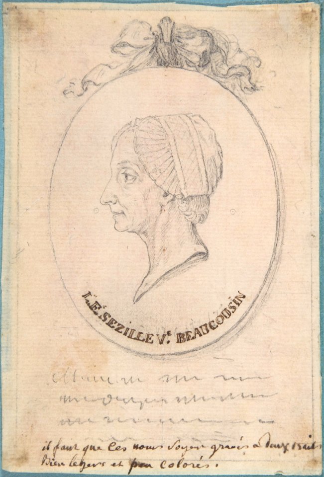 Portrait of L. F. Sezille, Widow of Beaucousin MET DP808762