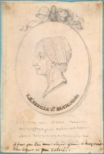 Portrait of L. F. Sezille, Widow of Beaucousin MET DP808762