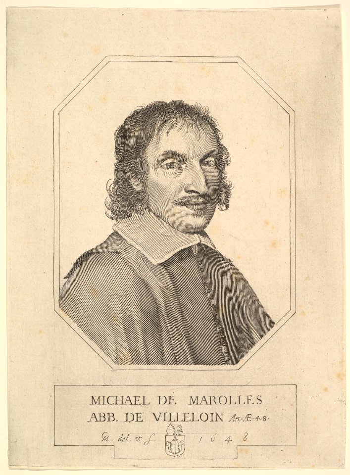 Portrait of Michel de Marolles MET DP822337