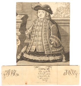 Portrait of Matthias Buchinger (1674-1739) MET DP145130