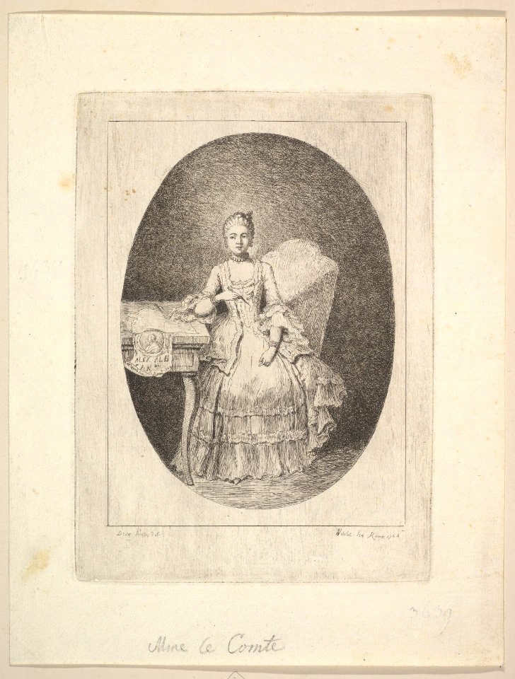 Portrait of Marguerite Le Comte MET DP828985