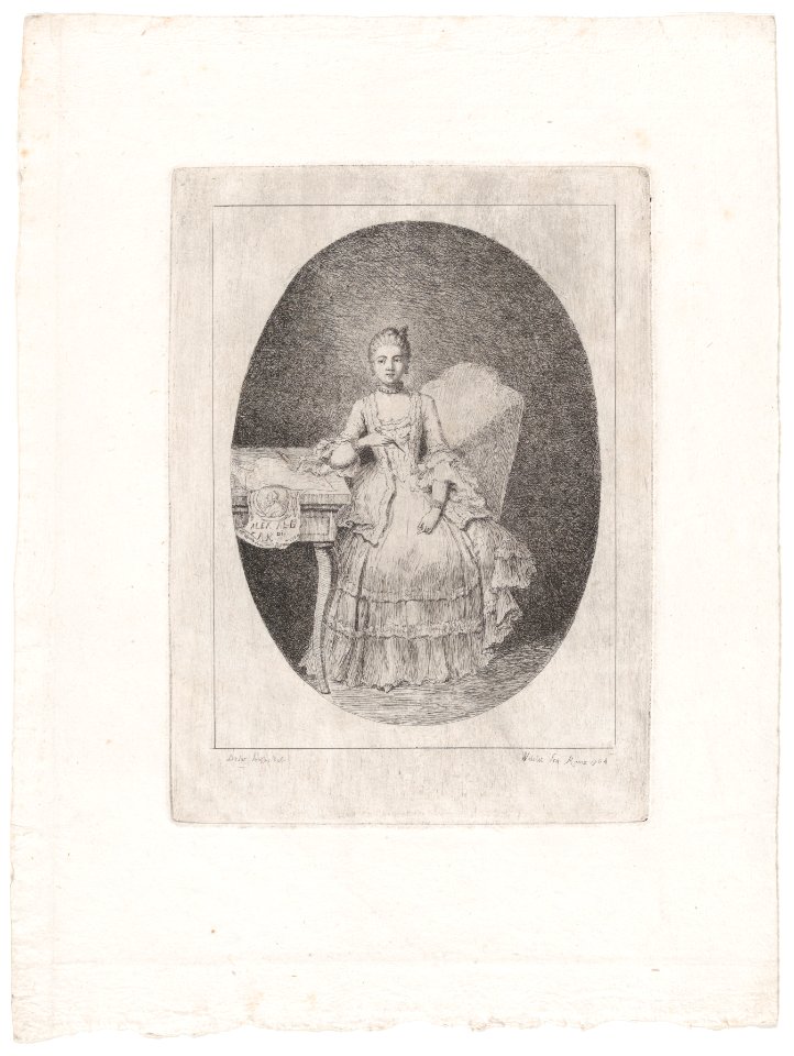 Portrait of Marguerite Le Comte MET DP860662