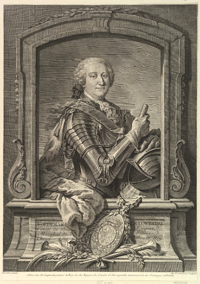 Portrait of Maréchal de Lowendal MET DP826796