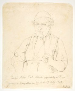 Portrait of Johann Anton Koch MET DP812797