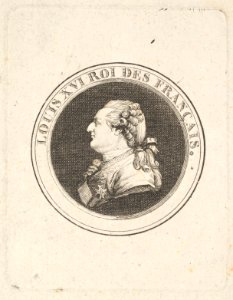 Print of a Portrait Medal of Louis XVI MET DP828986